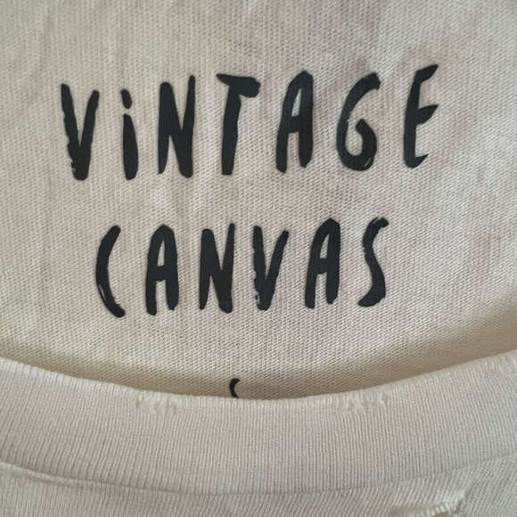 Vintage Canvas White Graphic Tee - Picture 2 of 6